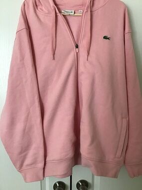 LACOSTE FULL ZIP HOODIE MENS